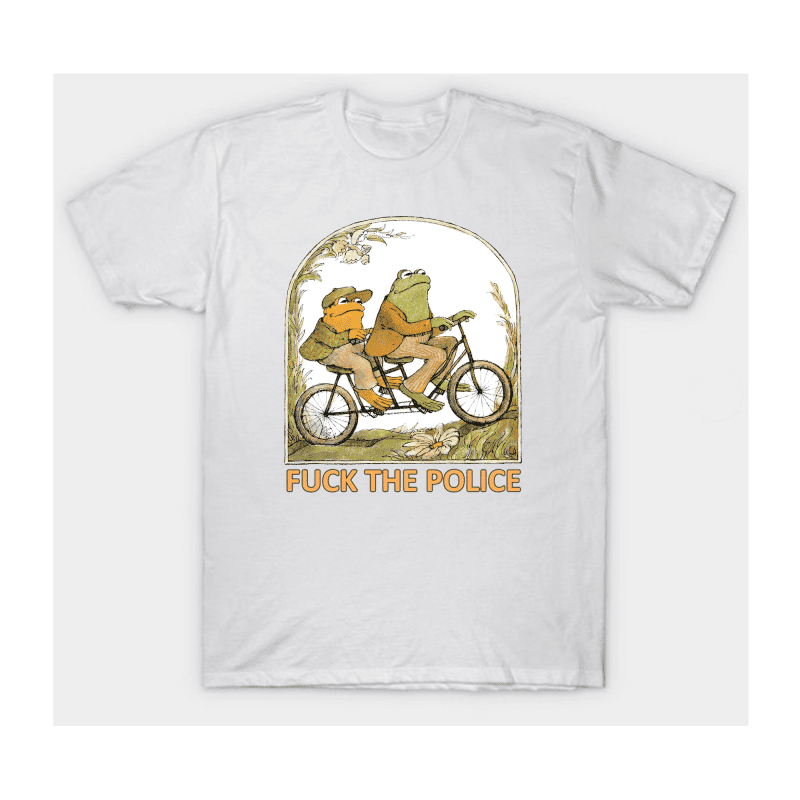 frog and toad police shirt