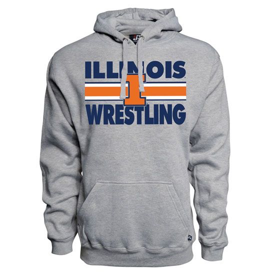 Illinois Wrestling Hoodie