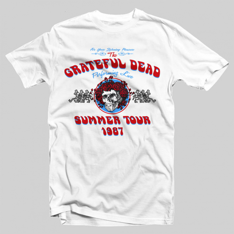grateful dead summer tour 1987 shirt