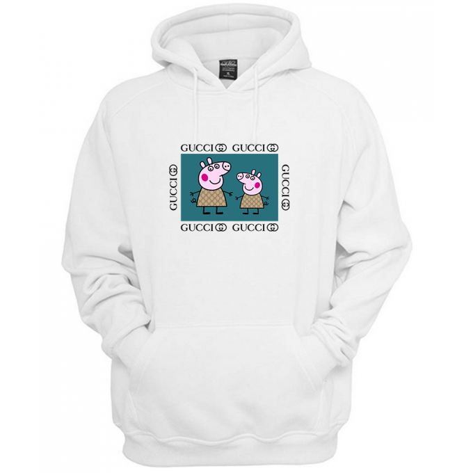 Peppa Pig Family Gucci Green Hoodie