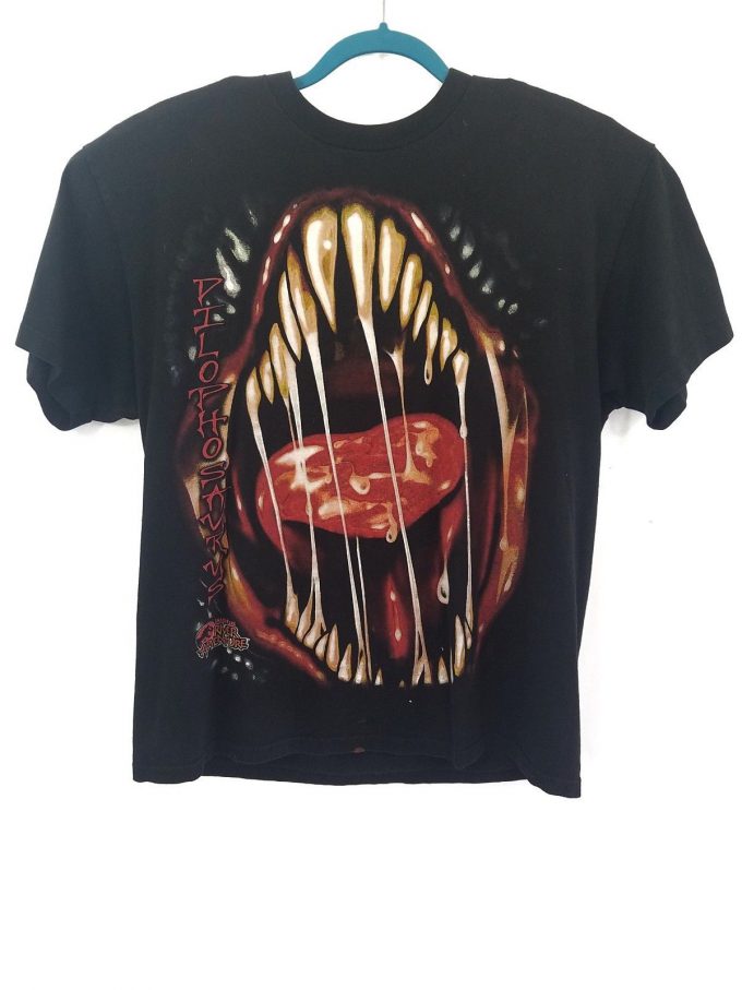 Vintage RARE JurassicPark Ride Dilophosaurus T-shirt 1