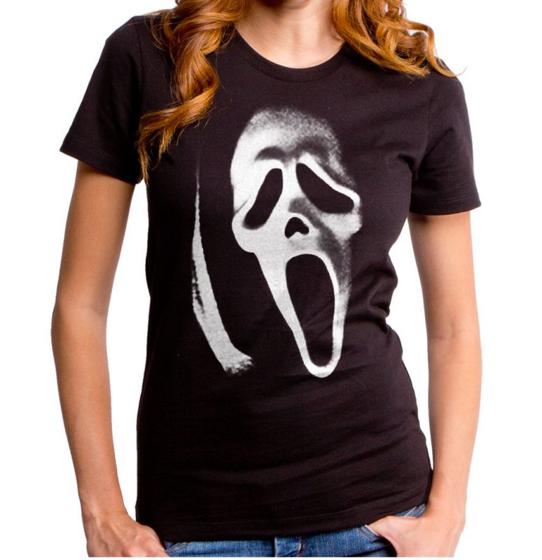 spirit halloween ghost face shirt