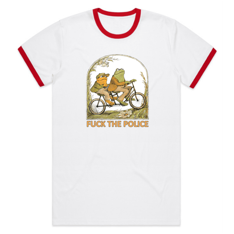 frog and toad police shirt