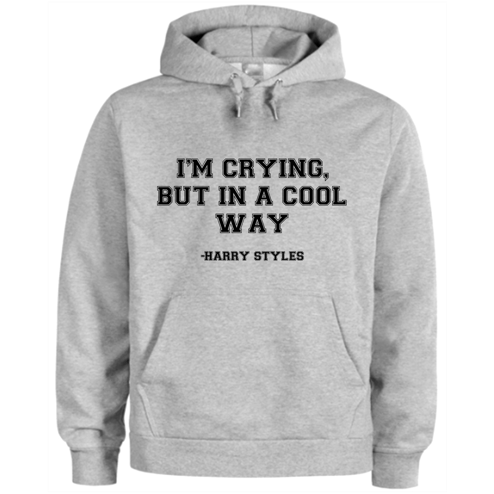 Harry Styles I m Crying But In A Cool Way Hoodie By Clothenvy