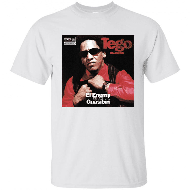 El Enemy De Los Guasibiri Tego Calderon Album T-shirt by Clothenvy